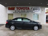 2010 Black Sand Pearl Toyota Corolla S #40410062