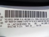 2011 Patriot Color Code for Bright White - Color Code: PW7