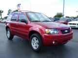 Red Ford Escape in 2007