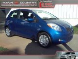 2008 Blazing Blue Pearl Toyota Yaris 3 Door Liftback #40410583