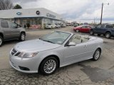 2008 Parchment Silver Metallic Saab 9-3 2.0T Convertible #40410596