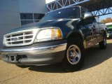 1999 Amazon Green Metallic Ford F150 XLT Extended Cab #40410134