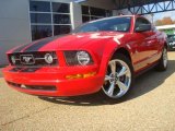 2008 Torch Red Ford Mustang V6 Deluxe Coupe #40410139