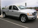 2006 Bright Silver Metallic Dodge Ram 1500 SLT Quad Cab #40410625