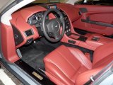 2008 Aston Martin V8 Vantage Roadster Chancellor Red Interior