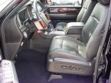 2008 Lincoln Navigator Luxury Charcoal Black Interior