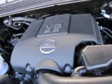 2011 Nissan Titan SV Crew Cab 4x4 5.6 Liter Flex-Fuel DOHC 32-Valve CVTCS V8 Engine
