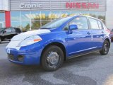 2011 Metallic Blue Nissan Versa 1.8 S Hatchback #40410343