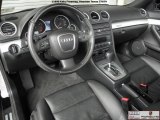 2007 Audi A4 2.0T quattro Cabriolet Ebony Interior