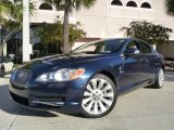 2009 Indigo Blue Metallic Jaguar XF Premium Luxury #40479026