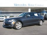 2008 Steel Grey Metallic Mercedes-Benz C 300 4Matic Luxury #40479325