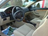 2003 Honda Accord EX Coupe Ivory Interior