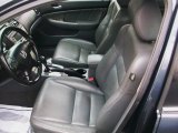 2007 Honda Accord Hybrid Sedan Black Interior