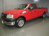 2008 Bright Red Ford F150 XL Regular Cab #40479343