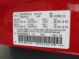 2005 Ram 2500 Color Code for Flame Red - Color Code: PR4