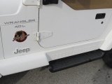 1998 Jeep Wrangler Sahara 4x4 Marks and Logos