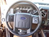 2011 Ford F450 Super Duty Lariat Crew Cab 4x4 Dually Steering Wheel