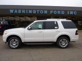 White Suede Ford Explorer in 2010