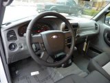 2011 Ford Ranger XLT SuperCab 4x4 Medium Dark Flint Interior