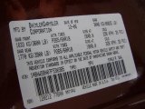 2007 Aspen Color Code for Cognac Crystal Pearl - Color Code: PVJ