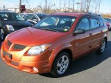 2004 Pontiac Vibe Fusion Orange Metallic