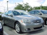 2008 Platinum Graphite Infiniti M 35 Sedan #40551122