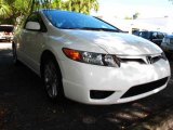 2007 Taffeta White Honda Civic Si Coupe #40551175