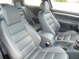 2009 Volkswagen GTI 2 Door Anthracite Black Leather Interior