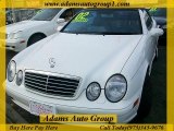 Alabaster White Mercedes-Benz CLK in 2002