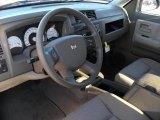 2011 Dodge Dakota Big Horn Extended Cab Dark Khaki/Medium Khaki Interior