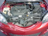 2006 Mazda MAZDA3 s Grand Touring Hatchback 2.3 Liter DOHC 16V VVT 4 Cylinder Engine