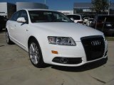 2011 Ibis White Audi A6 3.0T quattro Sedan #40551383