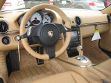2011 Porsche Cayman S Sand Beige Interior
