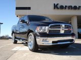 2011 Brilliant Black Crystal Pearl Dodge Ram 1500 SLT Crew Cab 4x4 #40551519