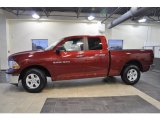 2011 Deep Cherry Red Crystal Pearl Dodge Ram 1500 SLT Quad Cab #40570970