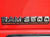 2001 Dodge Ram 2500 ST Quad Cab 4x4 Marks and Logos