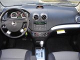 2010 Chevrolet Aveo LT Sedan Charcoal Interior