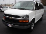2010 Summit White Chevrolet Express LS 3500 Passenger Van #40570716