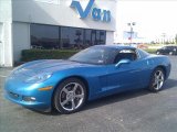 2010 Jetstream Blue Metallic Chevrolet Corvette Coupe #40571288