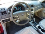 2011 Ford Fusion SE V6 Medium Light Stone Interior