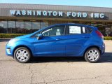2011 Blue Flame Metallic Ford Fiesta SE Hatchback #40571068