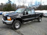 1999 Black Ford F250 Super Duty XLT Extended Cab 4x4 #40571529