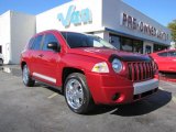 2007 Inferno Red Crystal Pearlcoat Jeep Compass Limited #40571324