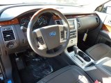 2011 Ford Flex Limited AWD Charcoal Black Interior