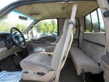 1999 Ford F350 Super Duty XLT SuperCab 4x4 Medium Prairie Tan Interior