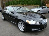 Ebony Black Jaguar XF in 2009