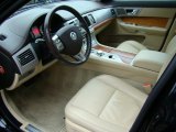 2009 Jaguar XF Luxury Barley/Truffle Interior
