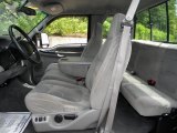2001 Ford F250 Super Duty XLT SuperCab 4x4 Medium Graphite Interior