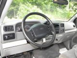 2001 Ford F250 Super Duty XLT SuperCab 4x4 Medium Graphite Interior