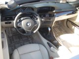 2011 BMW 3 Series 328i Convertible Cream Beige Dakota Leather Interior